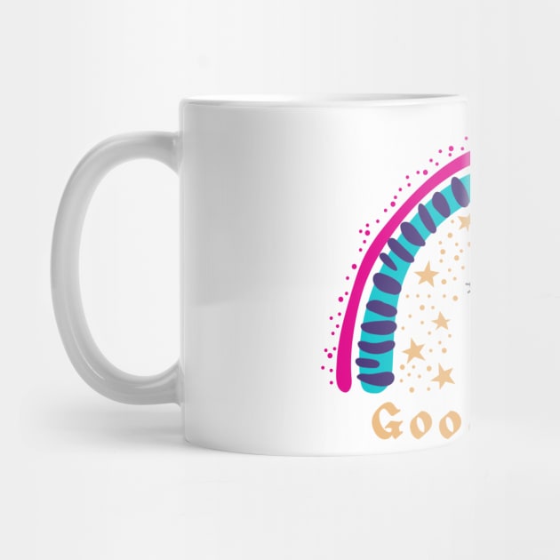 Good Vibes Rainbow Design by TINRO Kreations